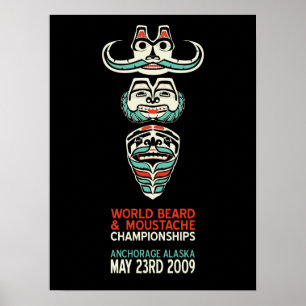 Beard Totem Poster