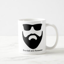 Bearded and Awesome cup
