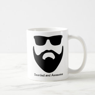 Bearded and Awesome cup