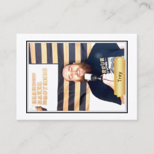 Bearded Baker Banter Trading Cards: Trey Sing Calling Card