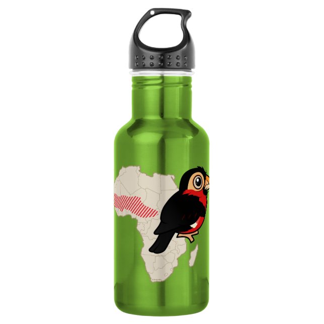 Bearded Barbet Range 532 Ml Water Bottle (Front)