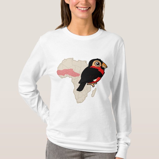 Bearded Barbet Range T-Shirt (Front)