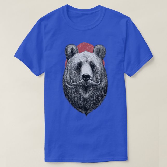 BEARDED BEAR T-Shirt (Design Front)