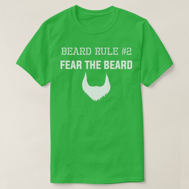 Bearded bearded men T-Shirt (Design Front)