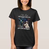 Bearded Collie Dog The Lord Will Stand With You Ch