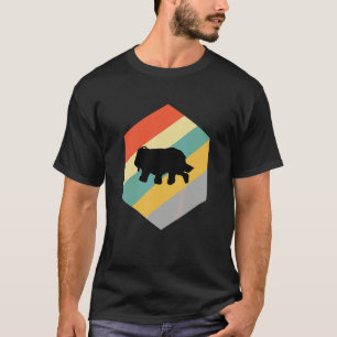 Bearded Collie Dog Vintage Design T-Shirt