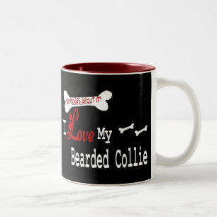 Bearded Collie Gifts Two-Tone Coffee Mug
