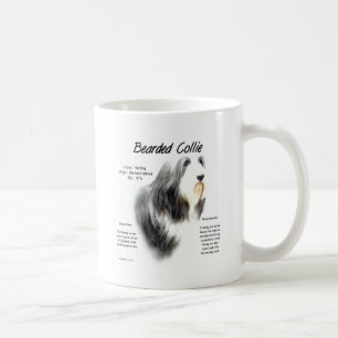 Bearded Collie History; Love Bearded Collies Coffee Mug