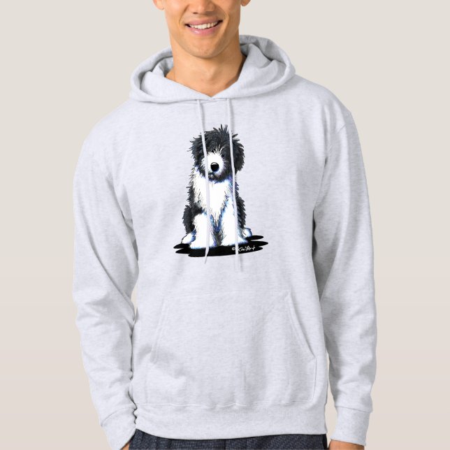 Bearded Collie Hoodie (Front)