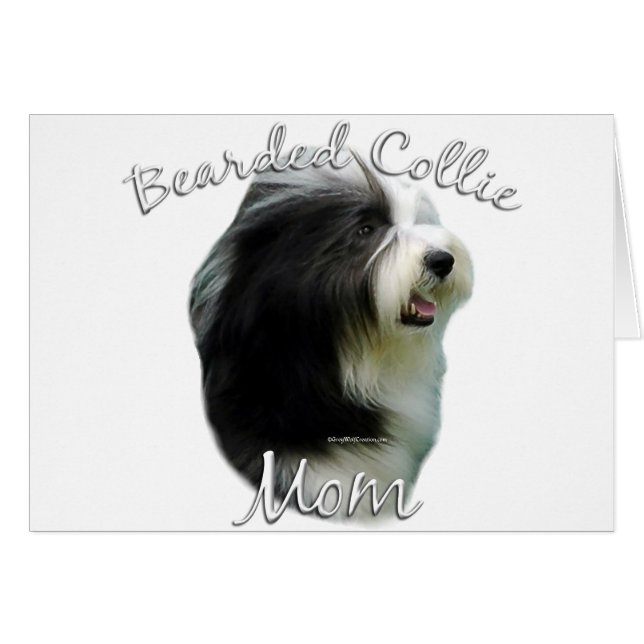 Bearded Collie Mom 2 (Front Horizontal)