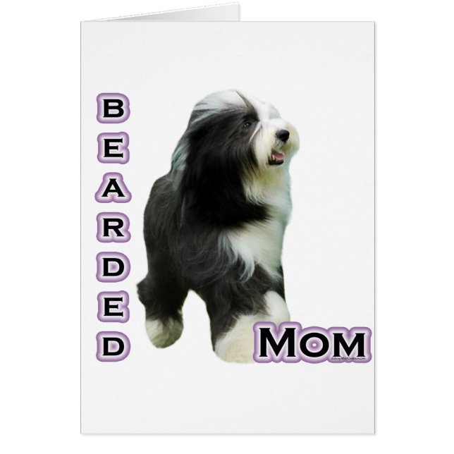 Bearded Collie Mom 4 (Front)