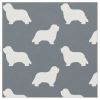 Bearded Collie Silhouettes | Dogs Pattern