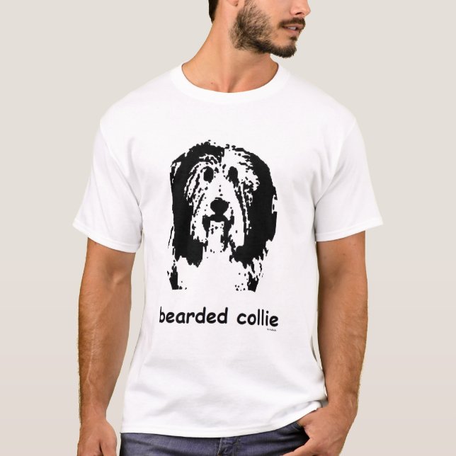 Bearded Collie T-Shirt (Front)