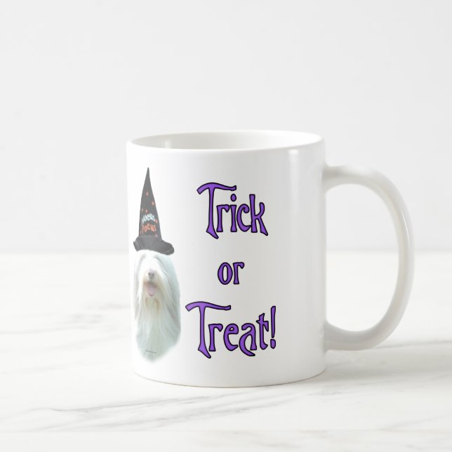 Bearded Collie Trick Coffee Mug (Right)