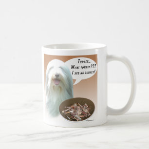 Bearded Collie Turkey Coffee Mug