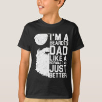 Bearded Dad Funny Beard Humour Father's Day Gift I