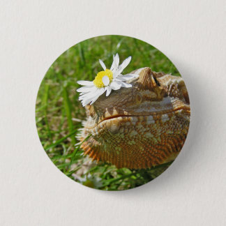 Bearded dragon 2 inch round button