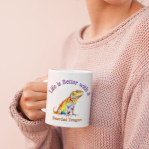 Bearded Dragon Alternative Pet Coffee Mug