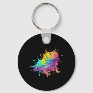 Bearded Dragon Beardie Lovers For Kids Boys Girls Keychain