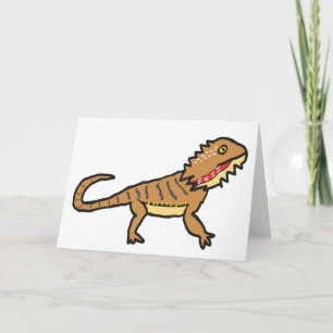 Bearded Dragon Card