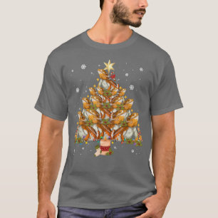 Bearded Dragon Christmas Tree Pogona Pet Lizard Lo T-Shirt