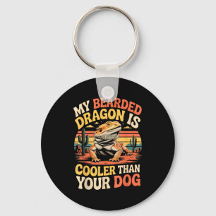 Bearded Dragon Cooler Reptile Animal Beardie Beard Keychain