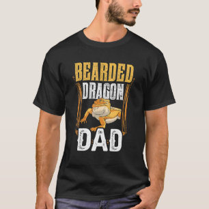 Bearded Dragon Dad Animal Pet Reptile Father Dadd T-Shirt