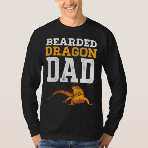 Bearded Dragon Dad Men Women Kid Girls Boys Owner T-Shirt