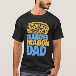 Bearded Dragon Dad  Reptile Lizard  Dad Father T-Shirt