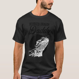 Bearded Dragon Daddy Father Dad Bearded Dragon T-Shirt