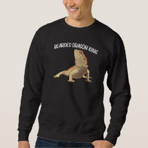 Bearded Dragon For Men Dad Lizard  Herpetology Sweatshirt