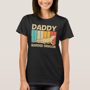 Bearded Dragon For Men Dad Reptile Iguana Lizard T-Shirt