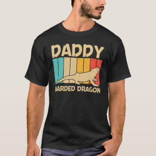Bearded Dragon For Men Dad Reptile Iguana Lizard T-Shirt