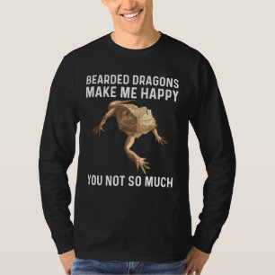 Bearded Dragon For Men Women Lizard Pet Animal 2 T-Shirt