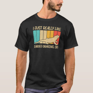 Bearded Dragon For Men Women Reptile Iguana Lizard T-Shirt