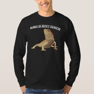 Bearded Dragon For Women Mom Lizard  Herpetology 1 T-Shirt