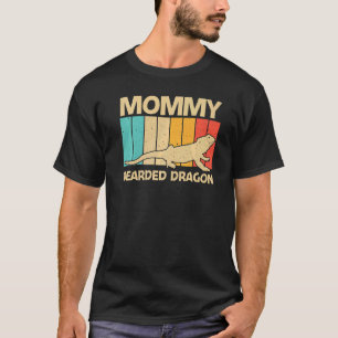 Bearded Dragon For Women Mom Reptile Iguana Lizard T-Shirt