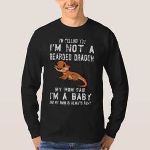 Bearded Dragon I'm Not A Bearded Dragon T-Shirt