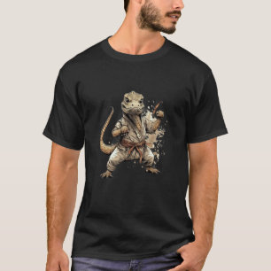 Bearded Dragon Judo Kickboxing Wrestling Karate Ma T-Shirt