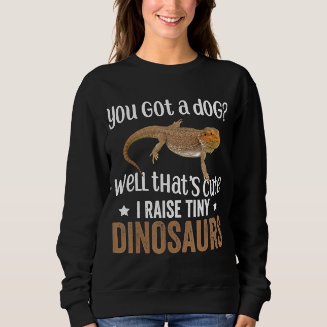 Bearded Dragon Lizard   Idea Sweatshirt (Front)