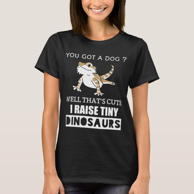 Bearded Dragon Lizard Idea T-Shirt (Front)