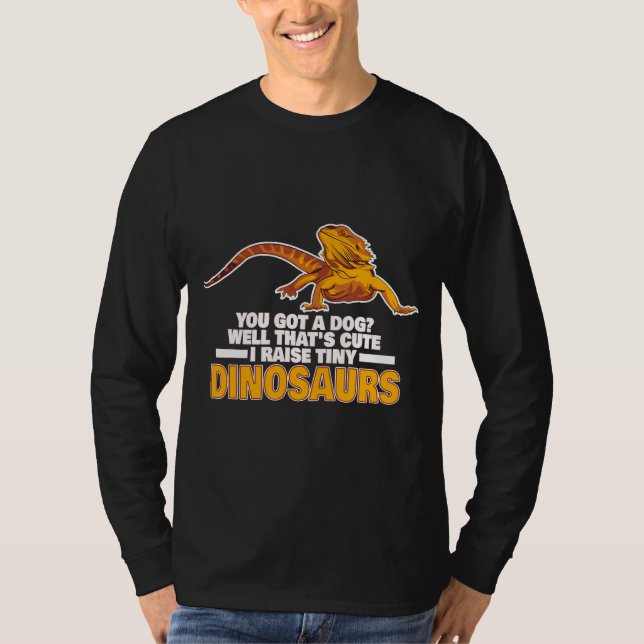 Bearded Dragon Lizard Idea Tee (Front)