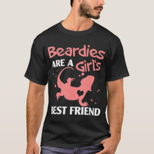 Bearded Dragon  Lizard  Reptile Mom Girl Woman T-Shirt