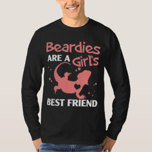 Bearded Dragon Lizard Reptile Mom Girl Woman T-Shirt