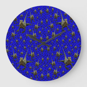 Bearded Dragon Lizard, Wall Clock