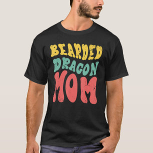 Bearded Dragon Mom  Lizard Reptile Animal Australi T-Shirt