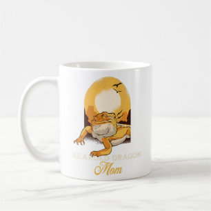 Bearded Dragon Mom Reptile Lizard Coffee Mug