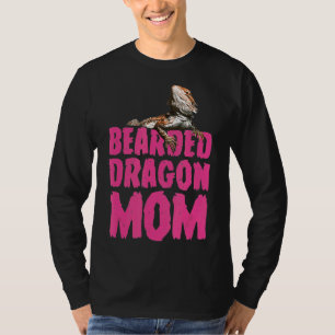 Bearded Dragon Mom Women Kids Bearded Dragon T-Shirt