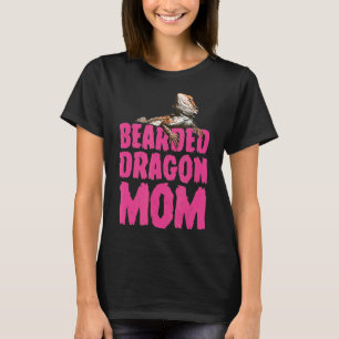 Bearded Dragon Mom Women Kids Bearded Dragon T-Shirt