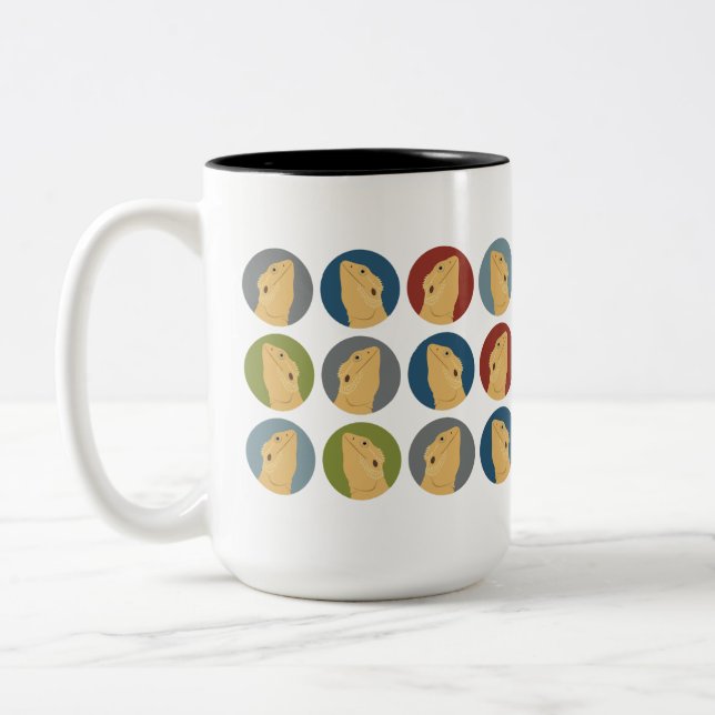 Bearded Dragon Mugs (Left)
